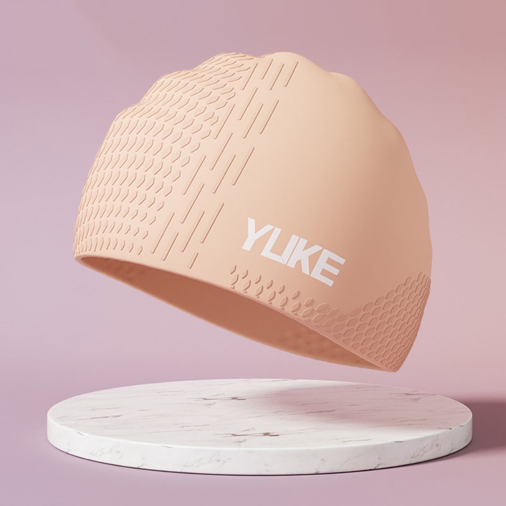 Swim Hat Silicone - قبعة سباحة بلون واحد، قبعة سباحة