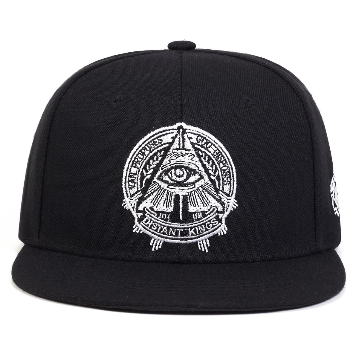 Snapback Hat Flat - قبعة سناب باك مطرزة بتصميم العين