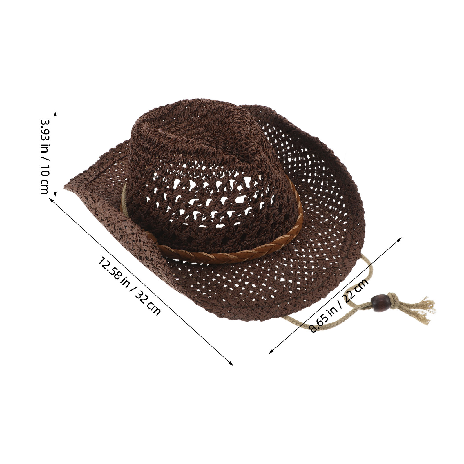 قبعة رعاة البقر للأطفال من الق - مراجعة Cowboy Hat Straw وسعره