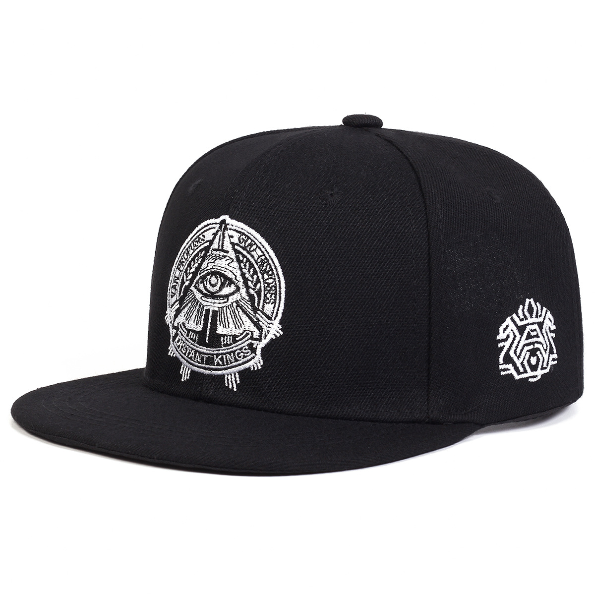 قبعة سناب باك مطرزة بتصميم الع - مراجعة Snapback Hat Flat وسعره