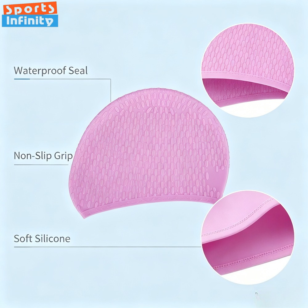 قبعة سباحة سيليكون للبالغين لل - مراجعة Swim Hat Silicone وسعره