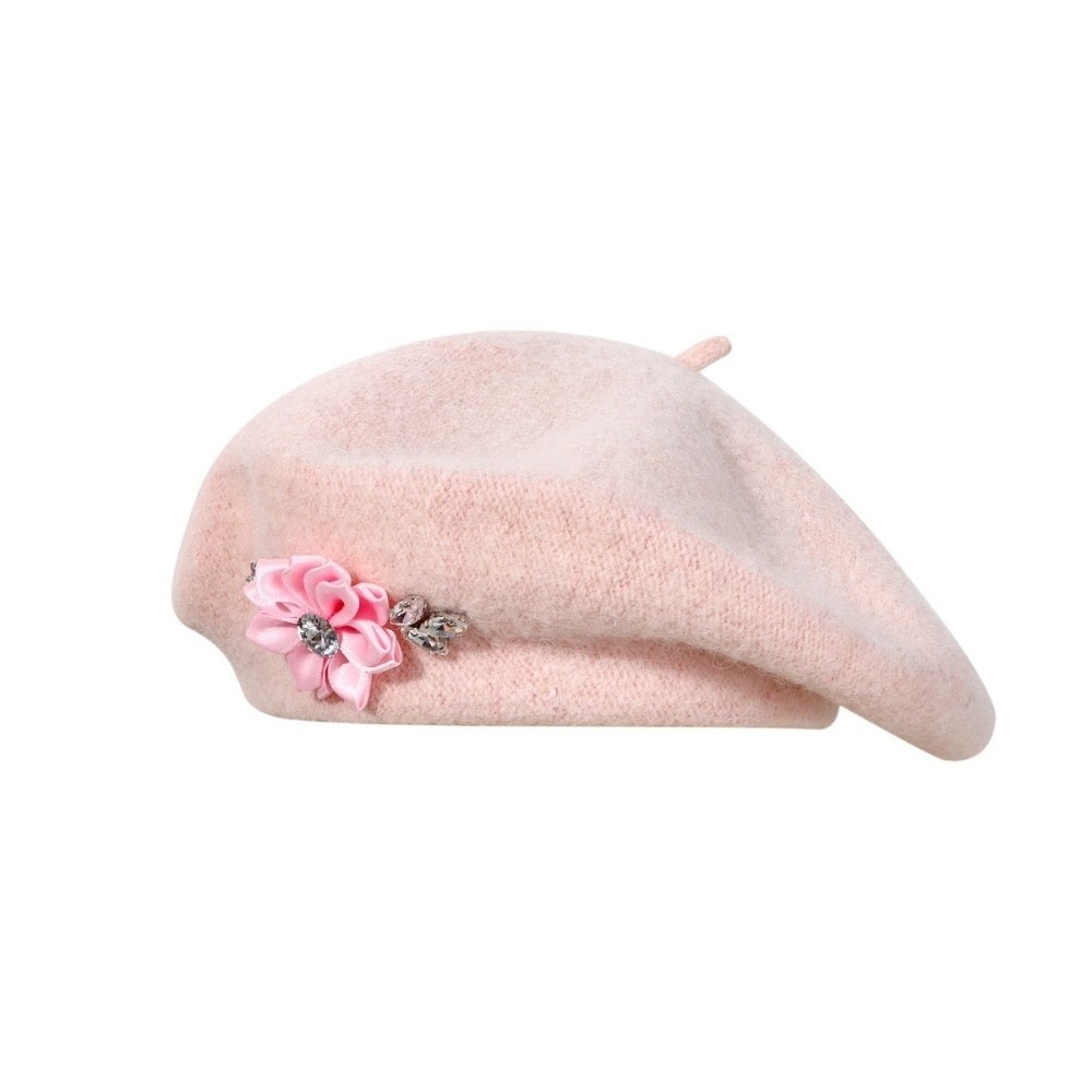 قبعة بيريه صوفية بلون واحد مزي - مراجعة Beret French Wool وسعره