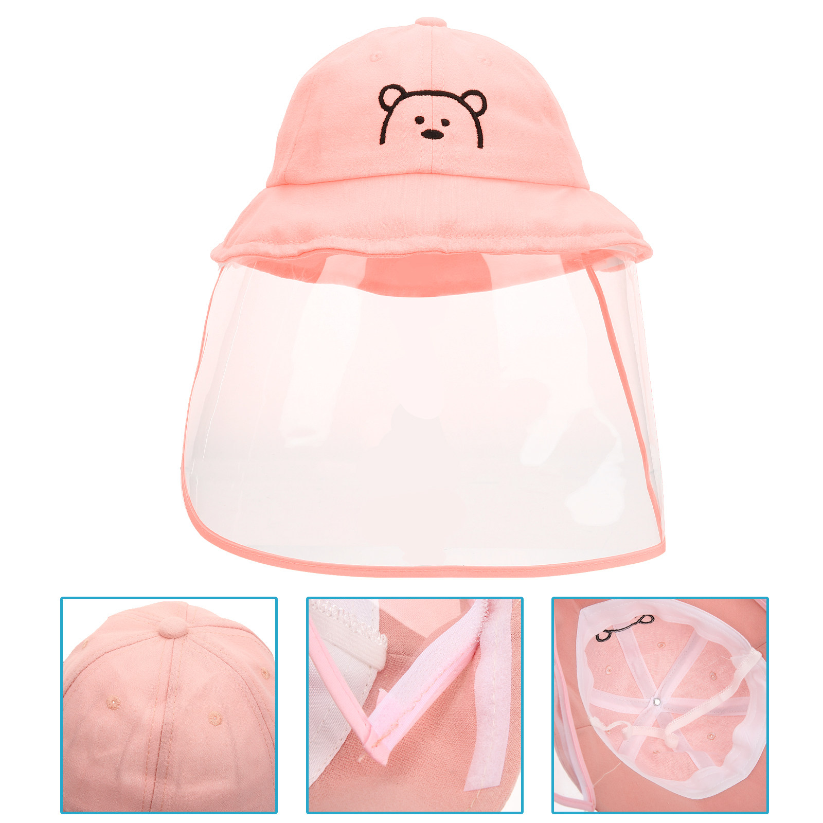 قبعة دلو وردية للأطفال للبنات، - مراجعة Bucket Hat Cotton وسعره
